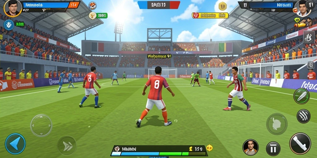 Tangkapan layar menunjukkan grafik luar biasa dalam game.
