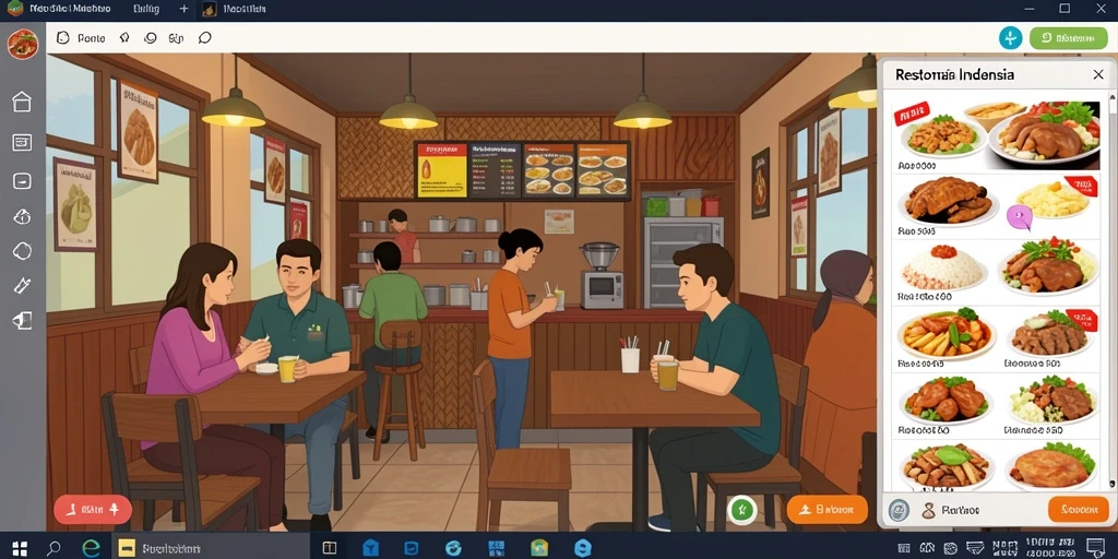 Tampilan antarmuka aplikasi yang menarik dan mudah digunakan.