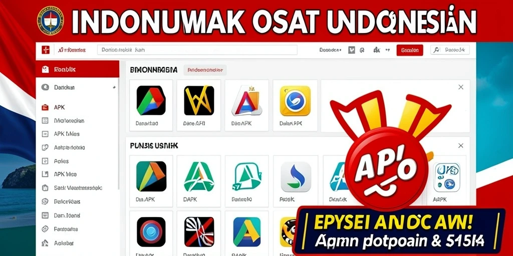 Tampilan utama yang menarik dan mudah dinavigasi.