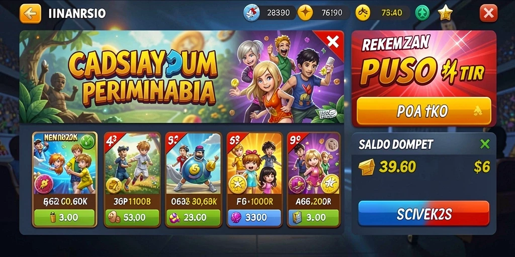 Tampilan antarmuka yang menarik dan intuitif.