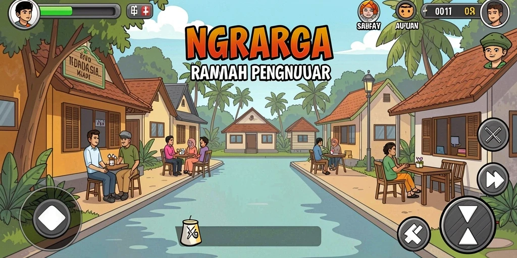 Tampilan antarmuka yang user-friendly.