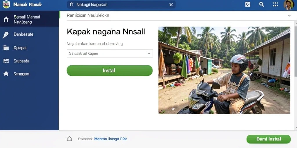 Tampilan antarmuka pengguna yang intuitif dan menarik.