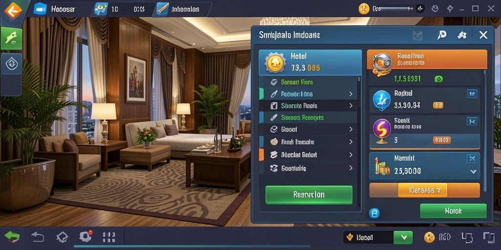 Tampilan home screen aplikasi LUCKSVIP yang menarik.