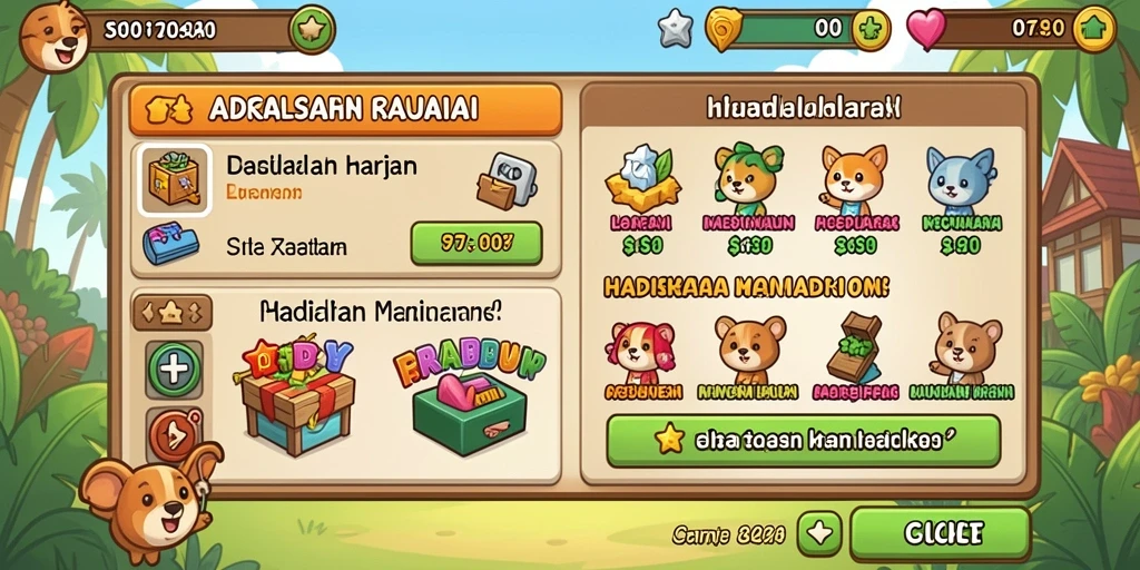 Tampilan utama aplikasi MONTE77 yang menarik dan dinamis.