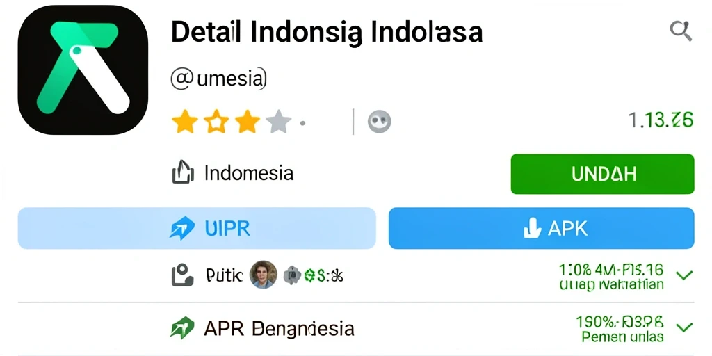 Tampilan antarmuka yang intuitif dan menarik.