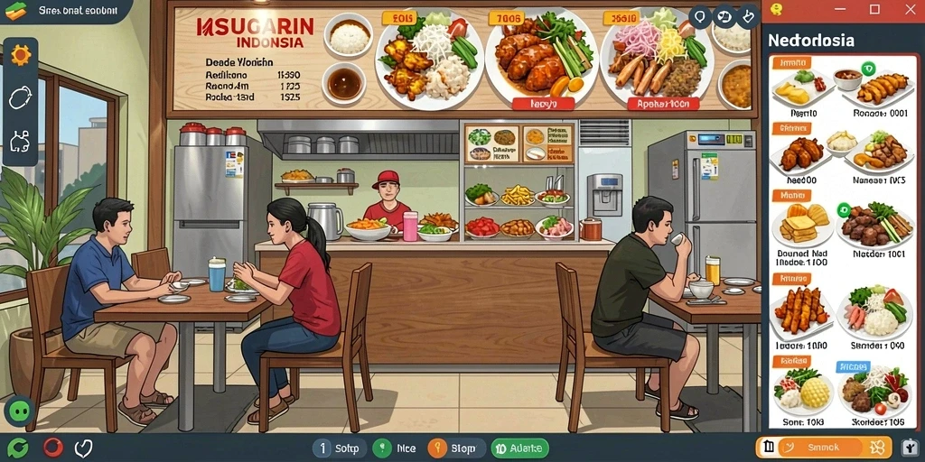 Tampilan antarmuka yang menarik dan intuitif.