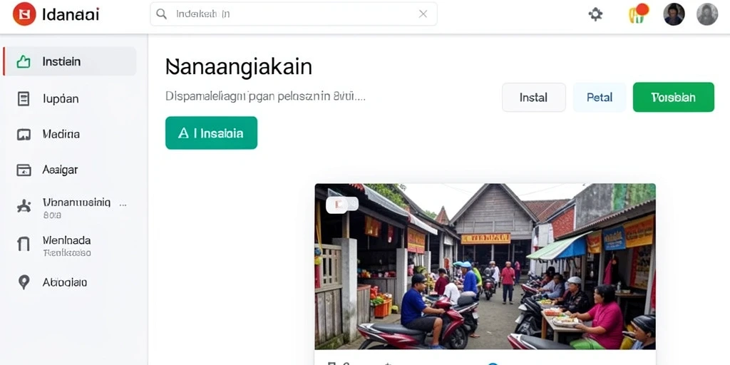 Tampilan antarmuka yang intuitif dan menarik.