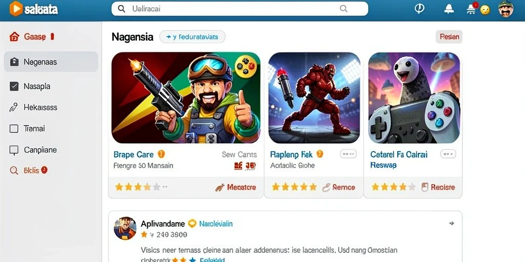 Tangkapan layar menampilkan level baru yang menarik.