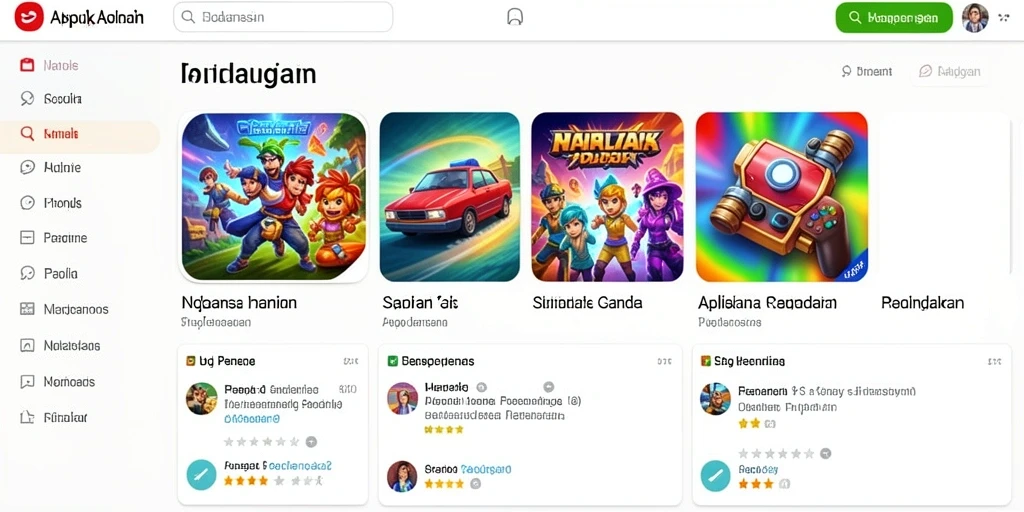 Tampilan antarmuka yang menarik dan mudah digunakan.