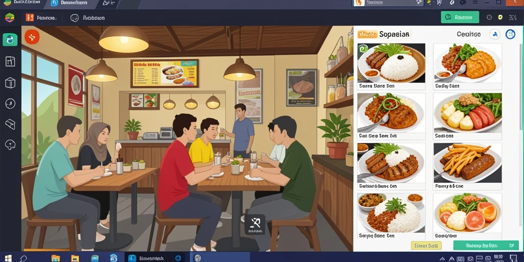 Tampilan antarmuka yang menarik dan mudah digunakan.