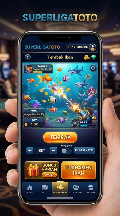 Pratinjau antarmuka superligatoto — aplikasi APK resmi Android v3.8.4